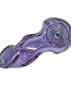 2.5" Spiral Glass Hand Pipe - Assorted Colour