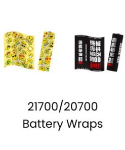 21700 & 20700 size Battery Wraps