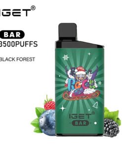 iGET BAR VAPE 3500 PUFF – BLACK FOREST