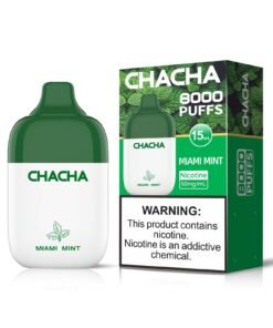 YOONE CHACHA 8000 PUFF – MIAMI MINT