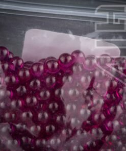 3mm Glass Rubies X 100