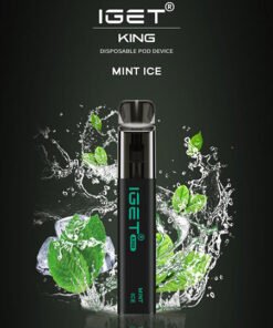 iGET KING VAPE 2600 PUFF – MINT ICE