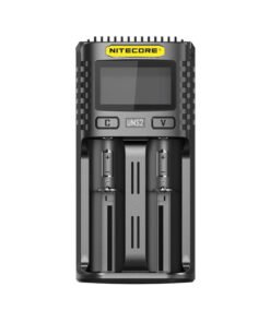 Nitecore UMS2 2-slot Quick Charger with LCD Screen