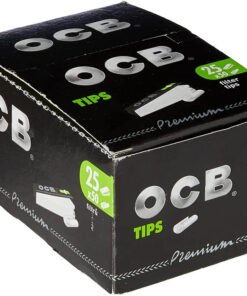 OCB Black Premium Filter Tips Booklet