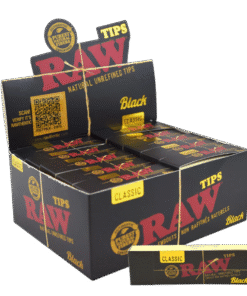 RAW Classic Filter Tips - Black Classic