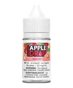 Apple Drop Salt E-Liquid - Cranberry 30ml