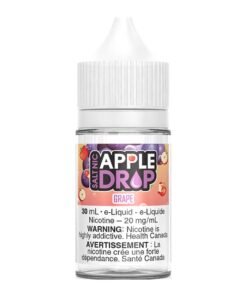 Apple Drop Salt E-Liquid - Grape 30ml