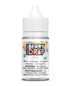 Berry Drop Ice Salt Nic E-Liquid - Peach 30ml