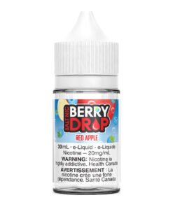 Berry Drop Salt Nic E-Liquid - Red Apple 30ml