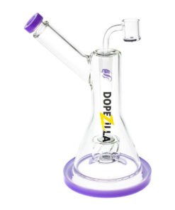 10" Dopezilla Basilisk Dab Rig - Milky Purple