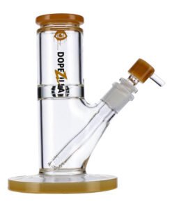 8" Dopezilla Cyclops Water Pipe - Milky Yellow