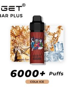 iGET BAR PLUS VAPE 6000 PUFF – COLA ICE