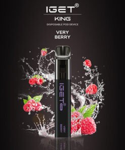 iGET KING VAPE 2600 PUFF – VERY BERRY