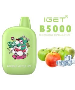 iGET B5000 VAPE 5000 PUFF – DOUBLE APPLE ICE