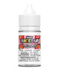 Juiced Up Salt-Nic E-Liquid - Double Strawberry 30ml