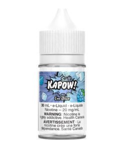 Kapow Salt Nic E-liquid - I'm Blue 30ml
