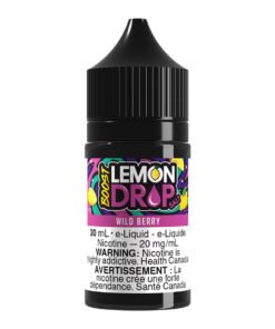 Lemon Drop Boost Salt Nic E-Liquid - Wild Berry