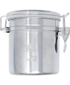 Nice Glass Stainless Metal Container