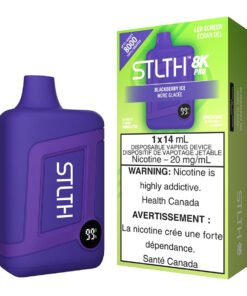 STLTH 8K Pro Disposable Vape Device - Blackberry Ice
