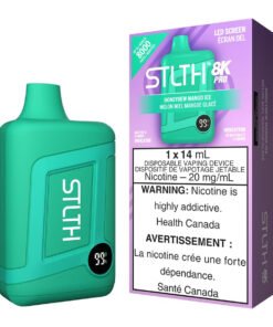 STLTH 8K Pro Disposable Vape Device - Honeydew Mango Ice