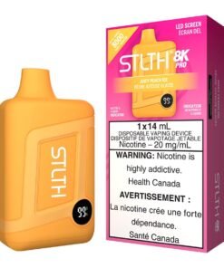 STLTH 8K Pro Disposable Vape Device - Juicy Peach Ice