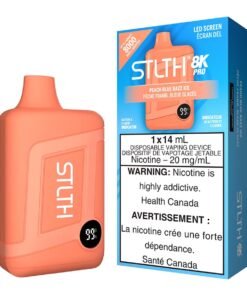 STLTH 8K Pro Disposable Vape Device - Peach Blue Razz Ice