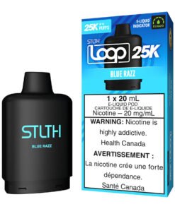 STLTH Loop 25K E-Liquid Pod Pack - Blue Razz