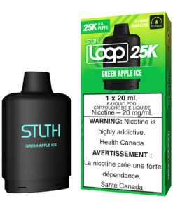 STLTH Loop 25K E-Liquid Pod Pack - Green Apple Ice