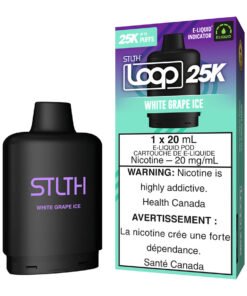 STLTH Loop 25K E-Liquid Pod Pack - White Grape Ice