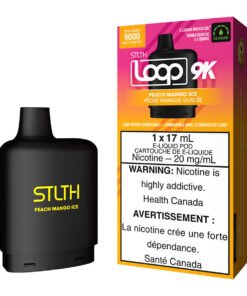STLTH Loop 9K Pod Pack - Peach Mango Ice