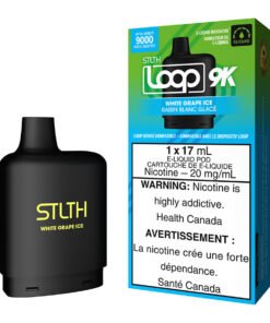 STLTH Loop 9K Pod Pack - White Grape Ice