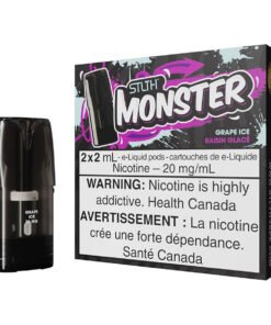 STLTH Monster E-Liquid Pod Pack - Grape Ice