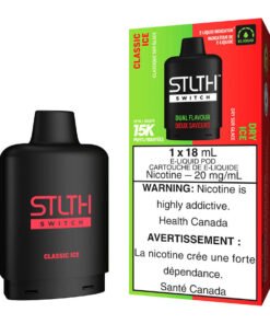 STLTH Switch E-Liquid Pod Pack - Classic Ice And Dry Ice