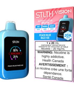 STLTH Vision Disposable Vape Device - Peach Blue Razz Ice