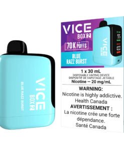 Vice Box 2 Disposable Vape Device - Blue Razz Burst