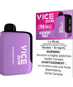 Vice Box 2 Disposable Vape Device - Blueberry Frost