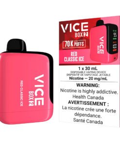 Vice Box 2 Disposable Vape Device - Red Classic Ice
