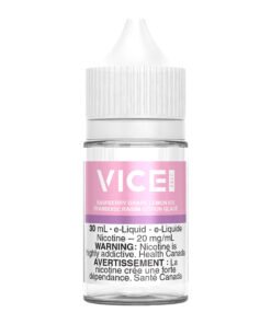 Vice Salt Nic E-Liquid - Raspberry Grape Lemon Ice 30ml