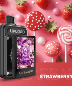ALIBARBAR UPLOAD 25000 PUFFS – Strawberry Ice