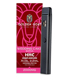 HHC Vape Device, 2000mg, Rechargeable/Disposable – Wedding Cake