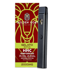 HHC Vape Device, 2000mg, Rechargeable/Disposable – Gelato
