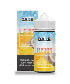 7 Daze Fusion Pineapple Coconut Banana ICED 100ml Vape Juice