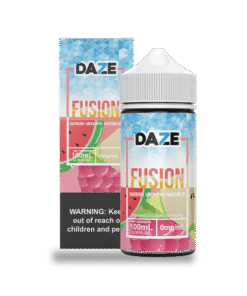 7 Daze Fusion Raspberry Green Apple Watermelon ICED 100ml Vape Juice