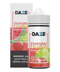 7 Daze Fusion Watermelon Apple Pear 100ml Vape Juice