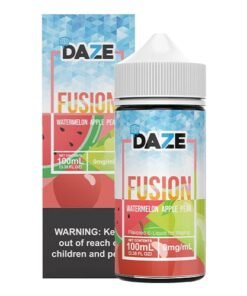 7 Daze Fusion Watermelon Apple Pear ICED 100ml Vape Juice