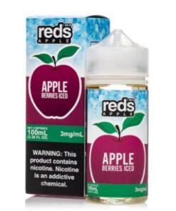 7 Daze Reds Apple Berries Iced 100ml Vape Juice