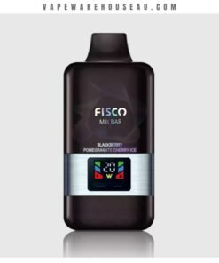 FISCO MIX BAR 12000 Puffs Blackberry Pomegranate Cherry Ice