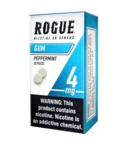 Rogue Peppermint 4MG, Nicotine gum
