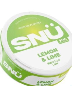 SNU Lemon & Lime Nic Pouches by Bar Juice
