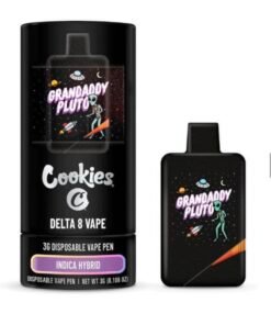 Grandaddy Pluto (Indica Hybrid) -Cookies Delta-8 Disposable 3G